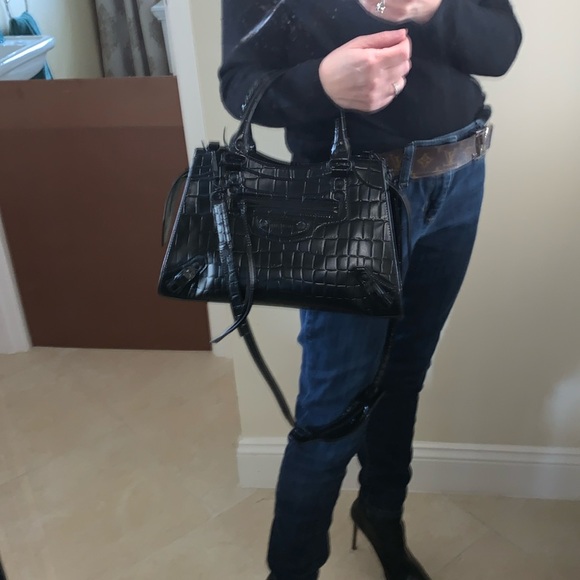 Balenciaga Neo city croc embossed - Picture 3 of 17